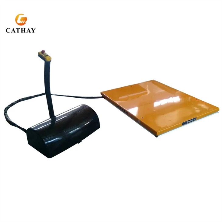 low profile hydraulic lift table