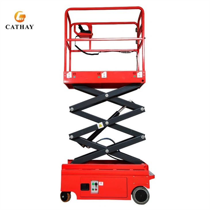 Drivable Mini Scissor Lift