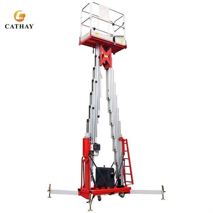 Aluminum Double Mast Lift