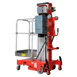 Vertikal ko'targich atrofida alyuminiy surish